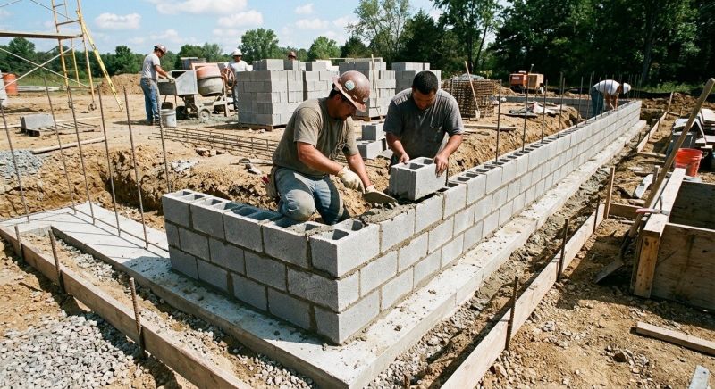 Block Wall Installation in New Hyde Park, NY