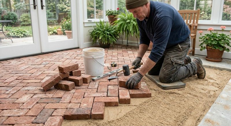 Brick Hardscaping Installation in Hempstead, NY