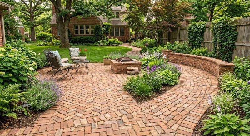 Brick Hardscaping Installation in Hicksville, NY