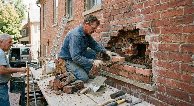 Brick Hardscaping Installation in Nanuet, NY