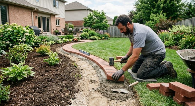 Brick Hardscaping Installation in Tappan, NY