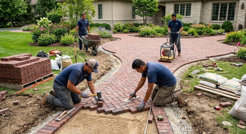 Brick Landscaping Service in Bayside, NY