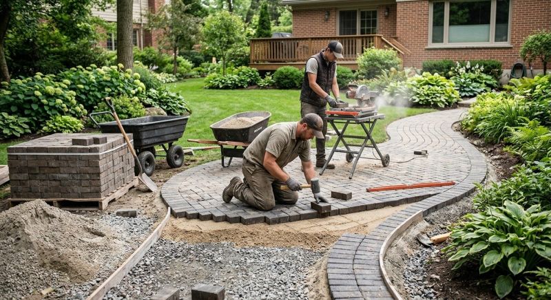 Brick Landscaping Service in Bayside, NY
