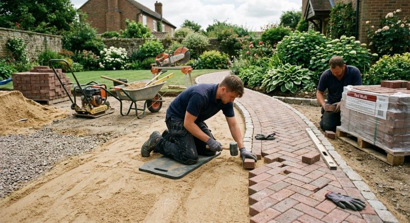 Brick Paving Installation in Alpine, NJ