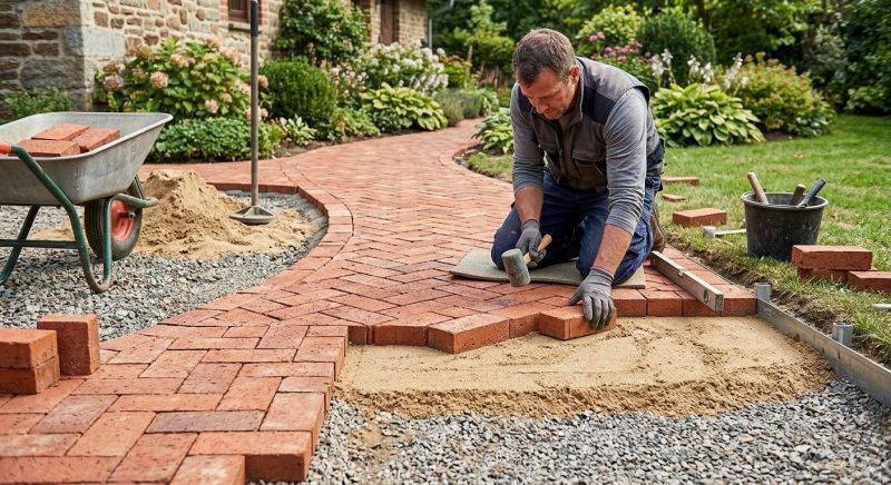 Brick Paving Installation in Glen Head, NY