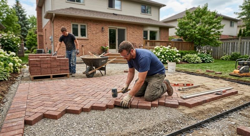Brick Paving Installation in North Salem, NY