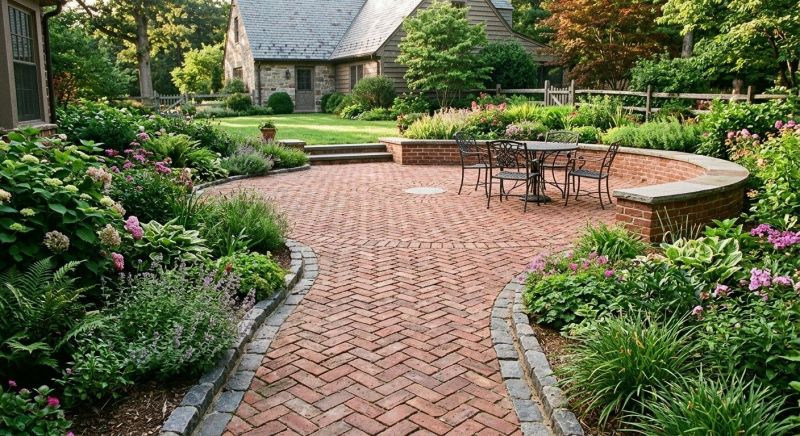 Brick Paving Installation in Ridgefield, CT