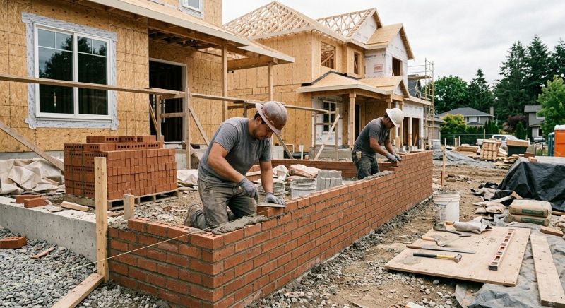 Brick Wall Installation in East Meadow, NY