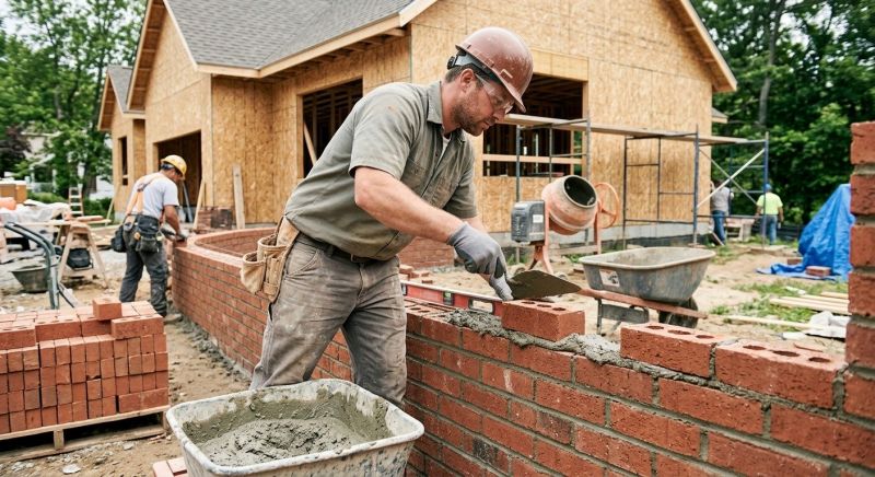 Brick Wall Installation in Manhasset, NY