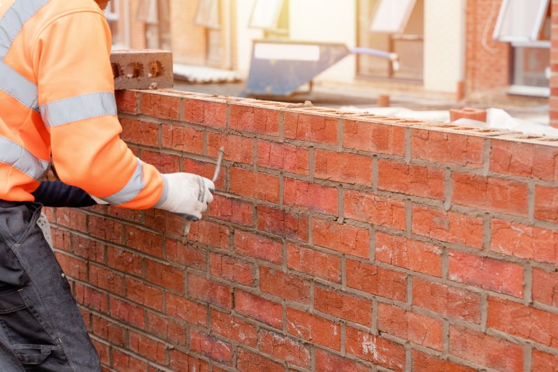 Brick Wall Installation in North Salem, NY
