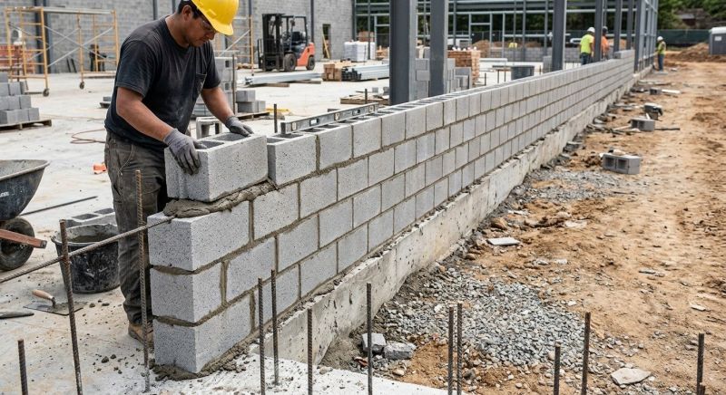 Cinder Blocks Installation in New Hyde Park, NY