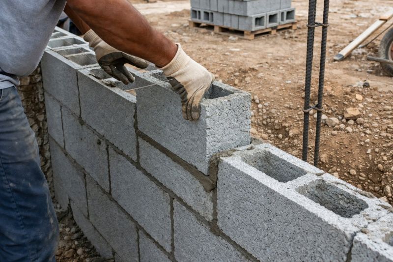 Cinder Blocks Installation in Redding, CT