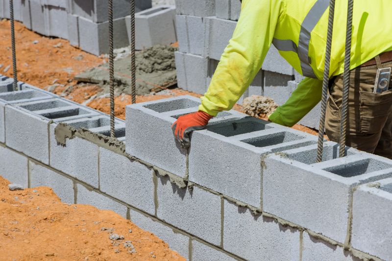 Concrete Blocks Installation in Bayside, NY