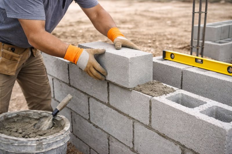Concrete Blocks Installation in Hempstead, NY