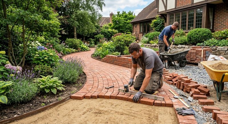 Brick Hardscape Installation in Somers, NY