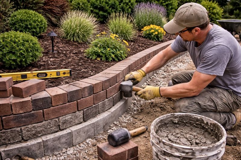 Brick Hardscape Installation in Bethel, CT